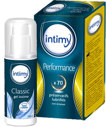 Intimy Performance Gel Lubrifiant Intime 70 Condones 150ml