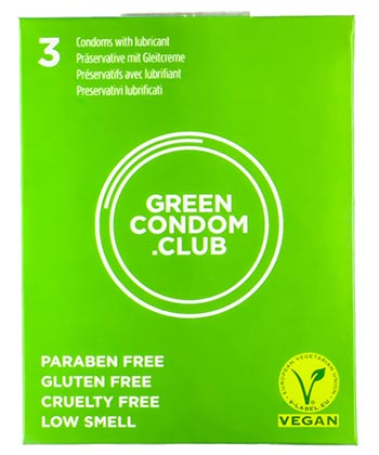 Green Condom x3
