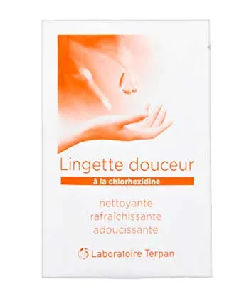 Terpan Lingette douceur  la Chlorhexidine