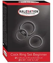Malesation Cock Ring Set Beginner