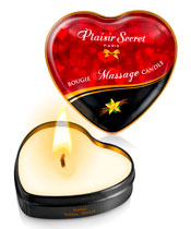 Plaisirs Secrets Bougie de Massage Coeur