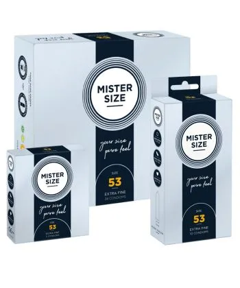 Mister Size 53mm (par 3, 10 ou 36)